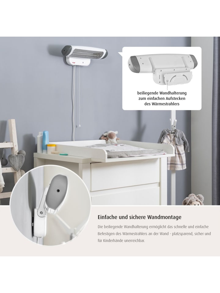 Reer FeelWell Wickeltisch-Wärmestrahler in Weiß ab 0 Monate günstig kaufen onesize