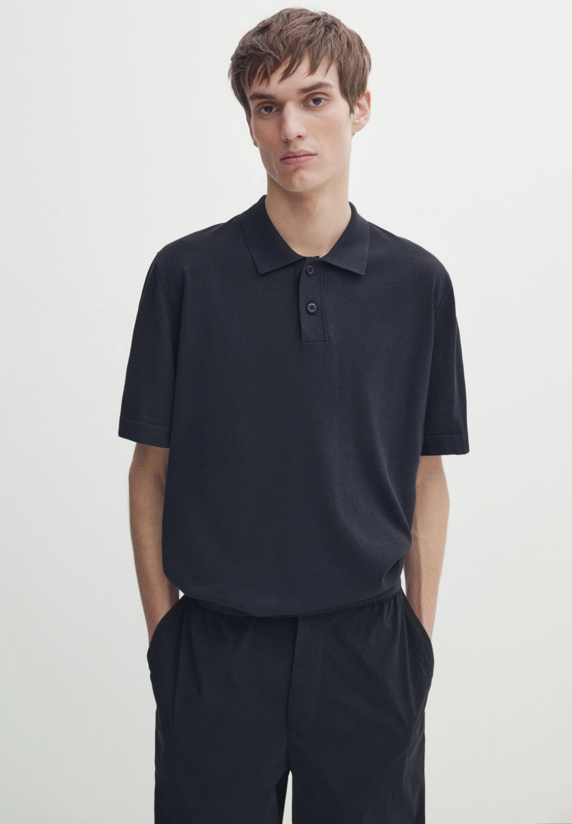 Massimo Dutti STUDIO - MANGA CORTA - Polo