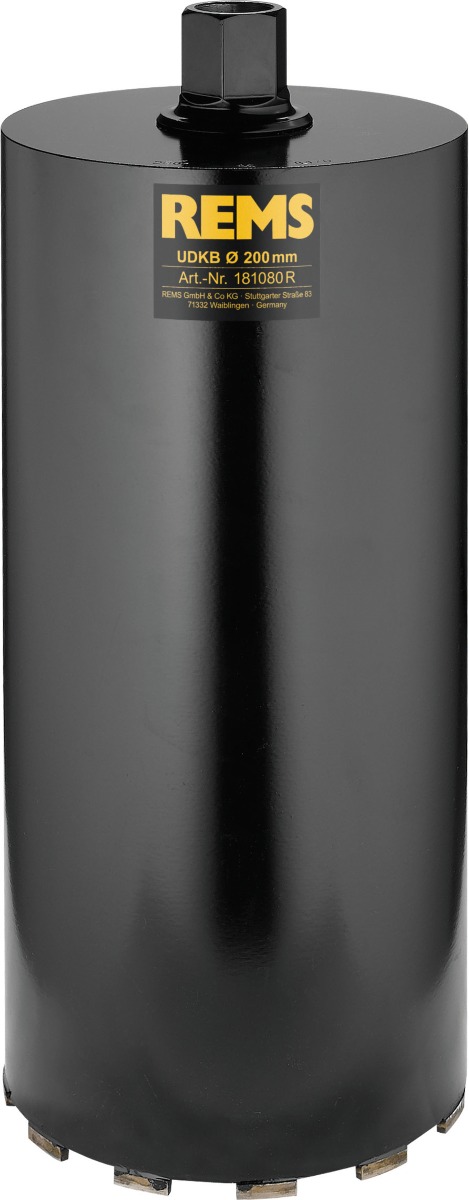Rems 181080 R UDKB 200x420xUNC 1 1/4 Diamantkerneboremaskine våd/tør