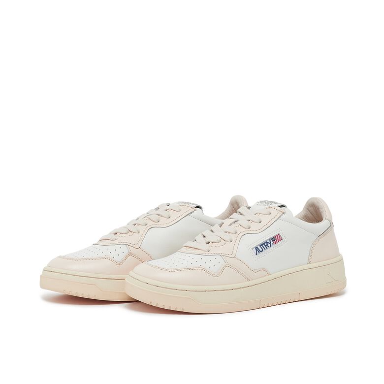 Autry Wmns Medalist Low leat/leat wht/dew