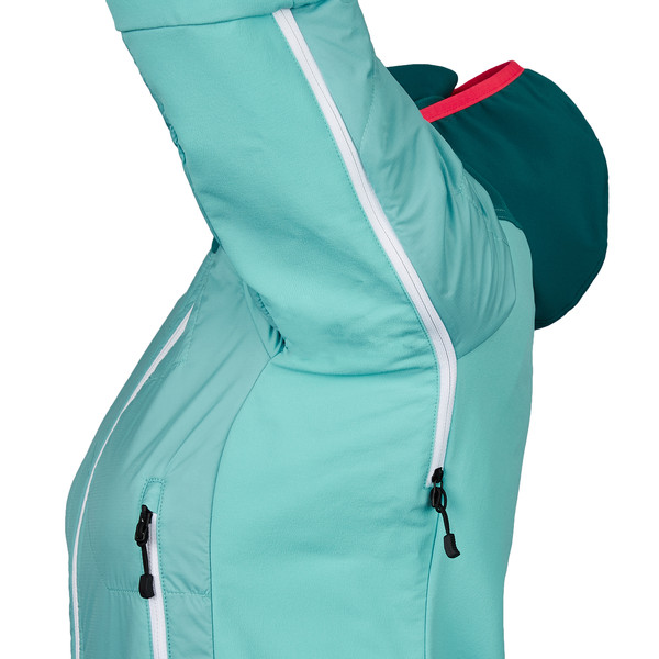 SW COL BECCHEI HYBRID JKT W Damen - Softshelljacke