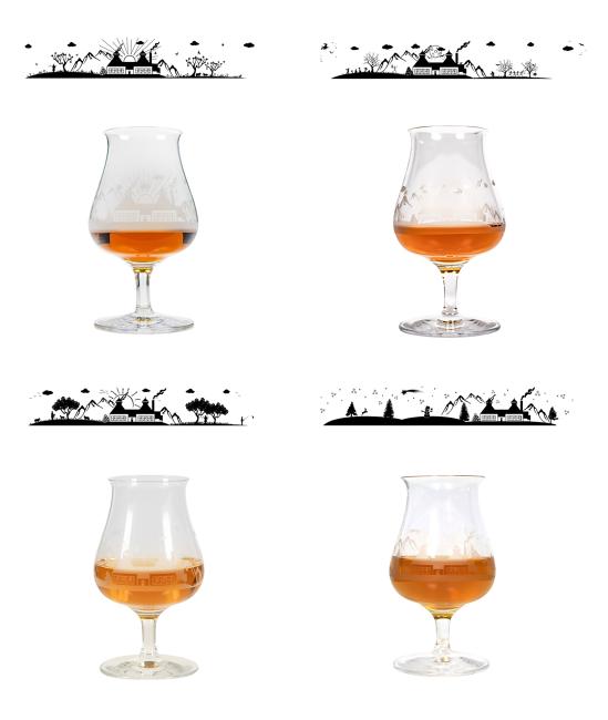 Kristallglas Whisky.de Set Vier-Jahreszeiten