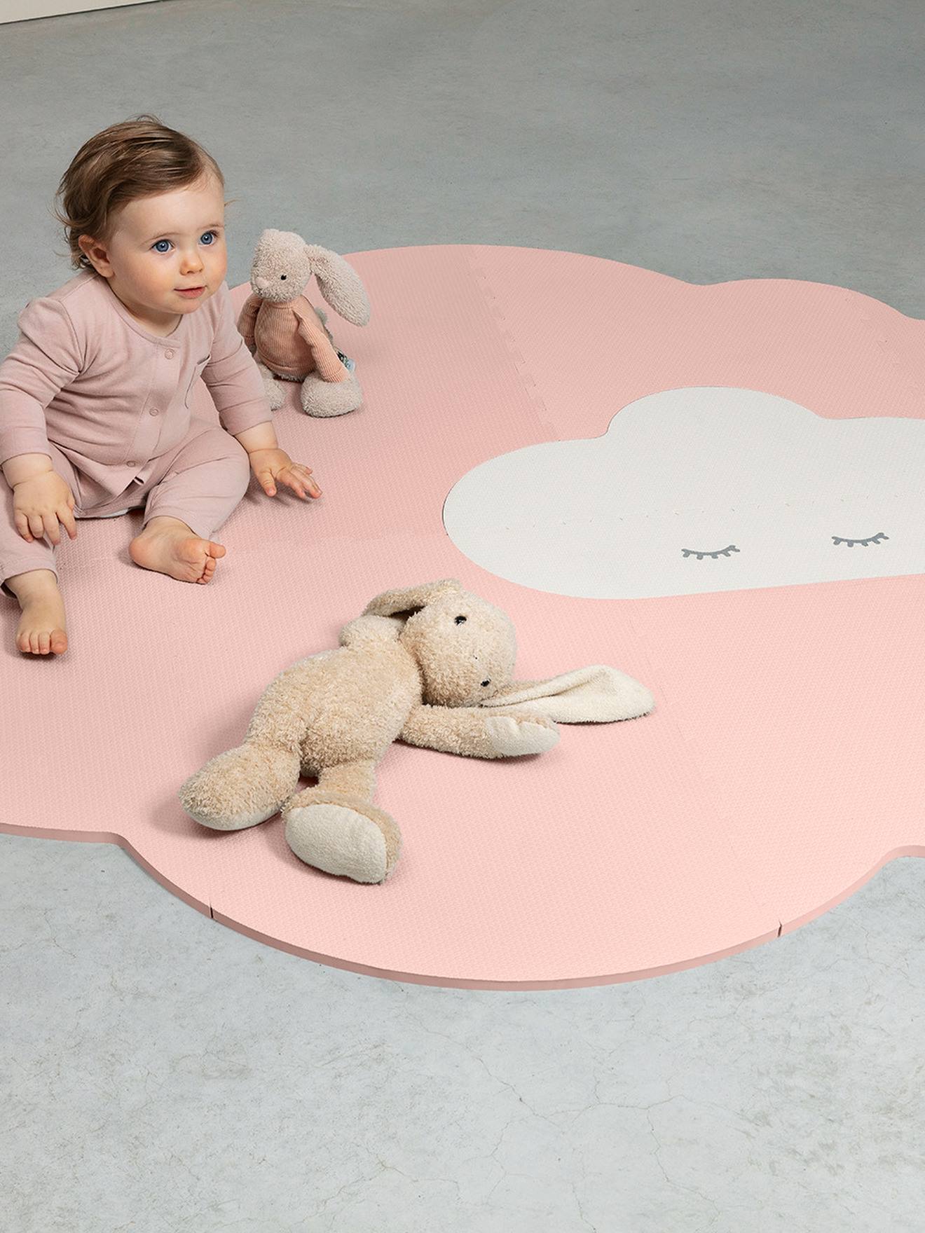 Quut Großer Baby Spielteppich WOLKE QUUT - mehrfarbig