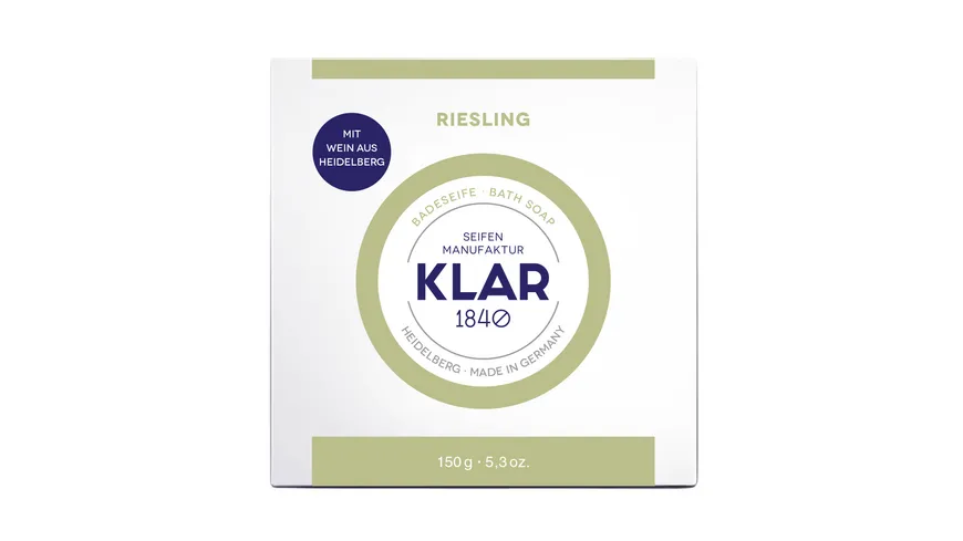 KLAR'S Seife Riesling 150 g