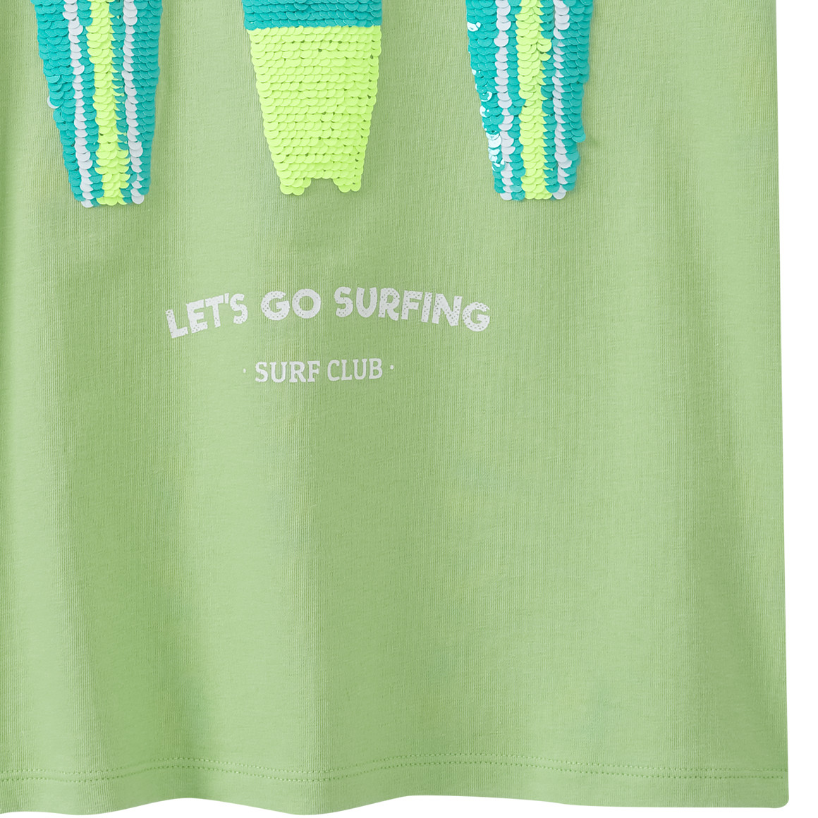 Jungen T-Shirt mit Wendepailletten