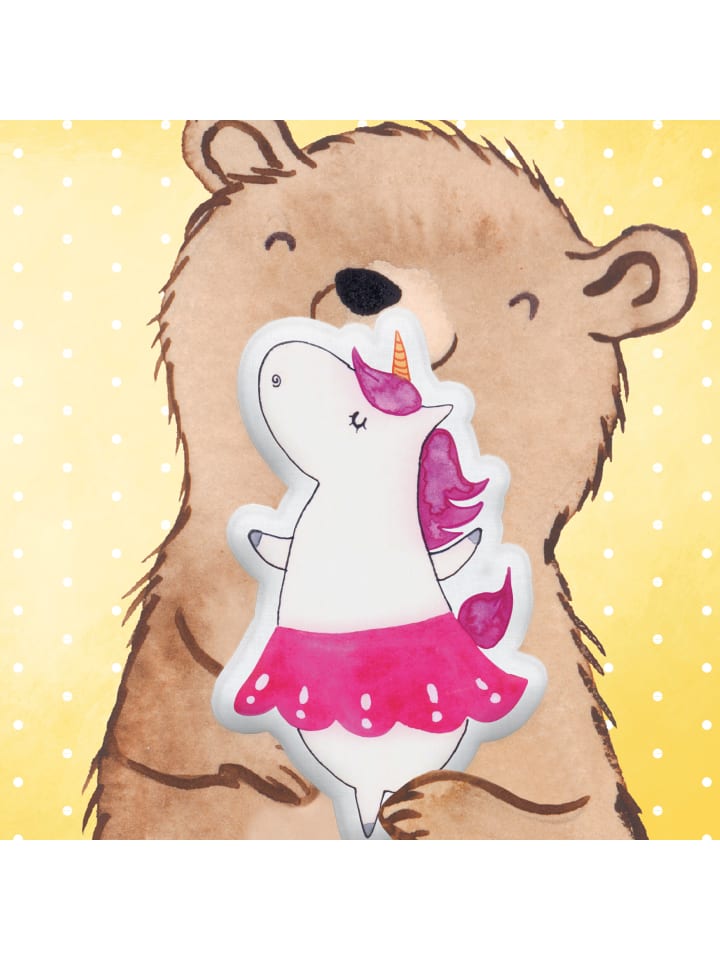 Mr. & Mrs. Panda Kissen Kuscheltier Einhorn Ballerina ohne Spruch in Weiß günstig kaufen