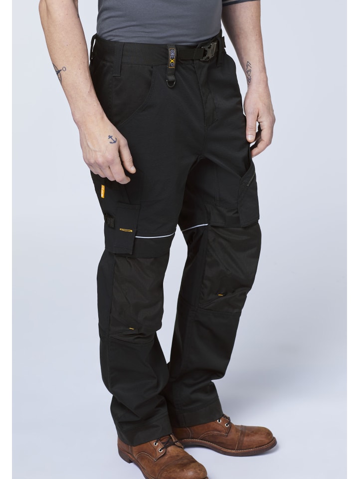 Expand Arbeitshose in Schwarz günstig kaufen