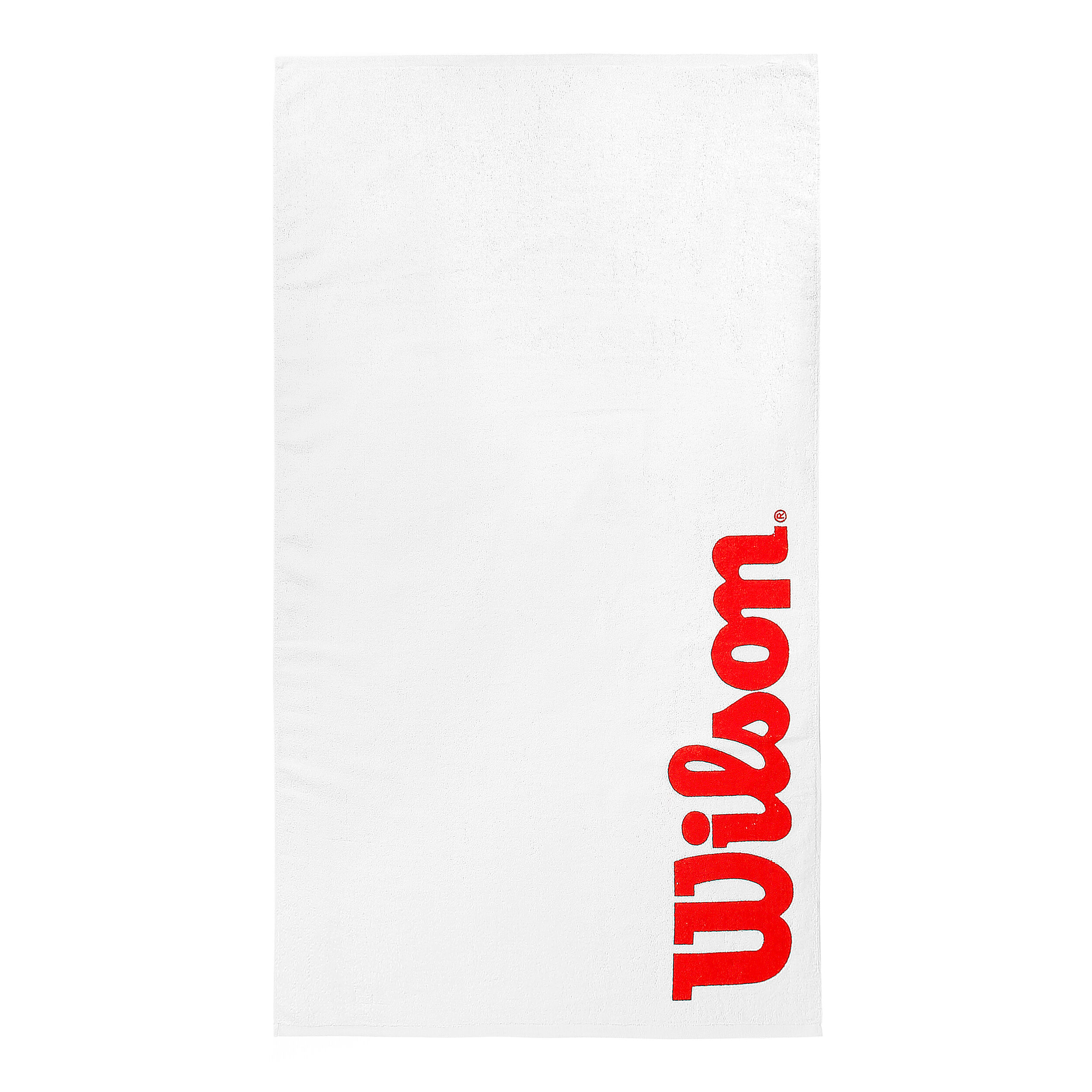 Sport Handtuch 60x120cm - Weiß, Rot