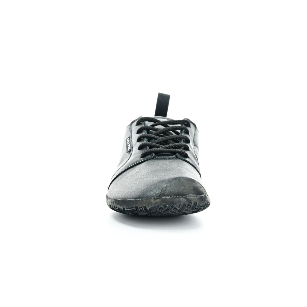 Saltic Fura Schwarz Nappa Barfußsneakers