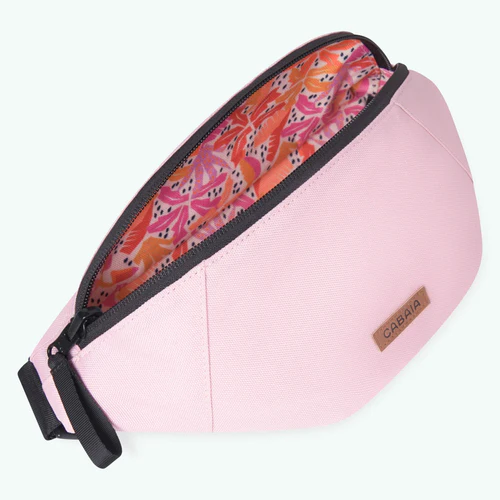 Small pink Aswan fanny pack