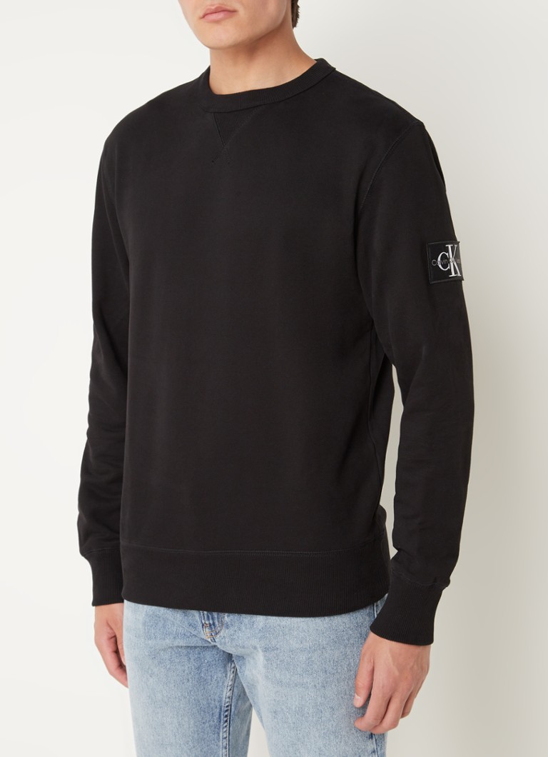 Calvin Klein Badge sweater with logo