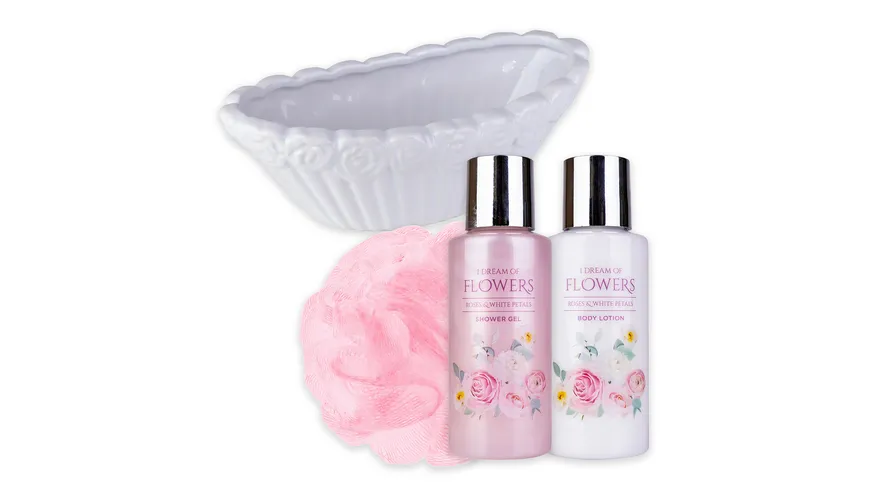 Accentra Badeset I dream of Flowers Geschenkpackung