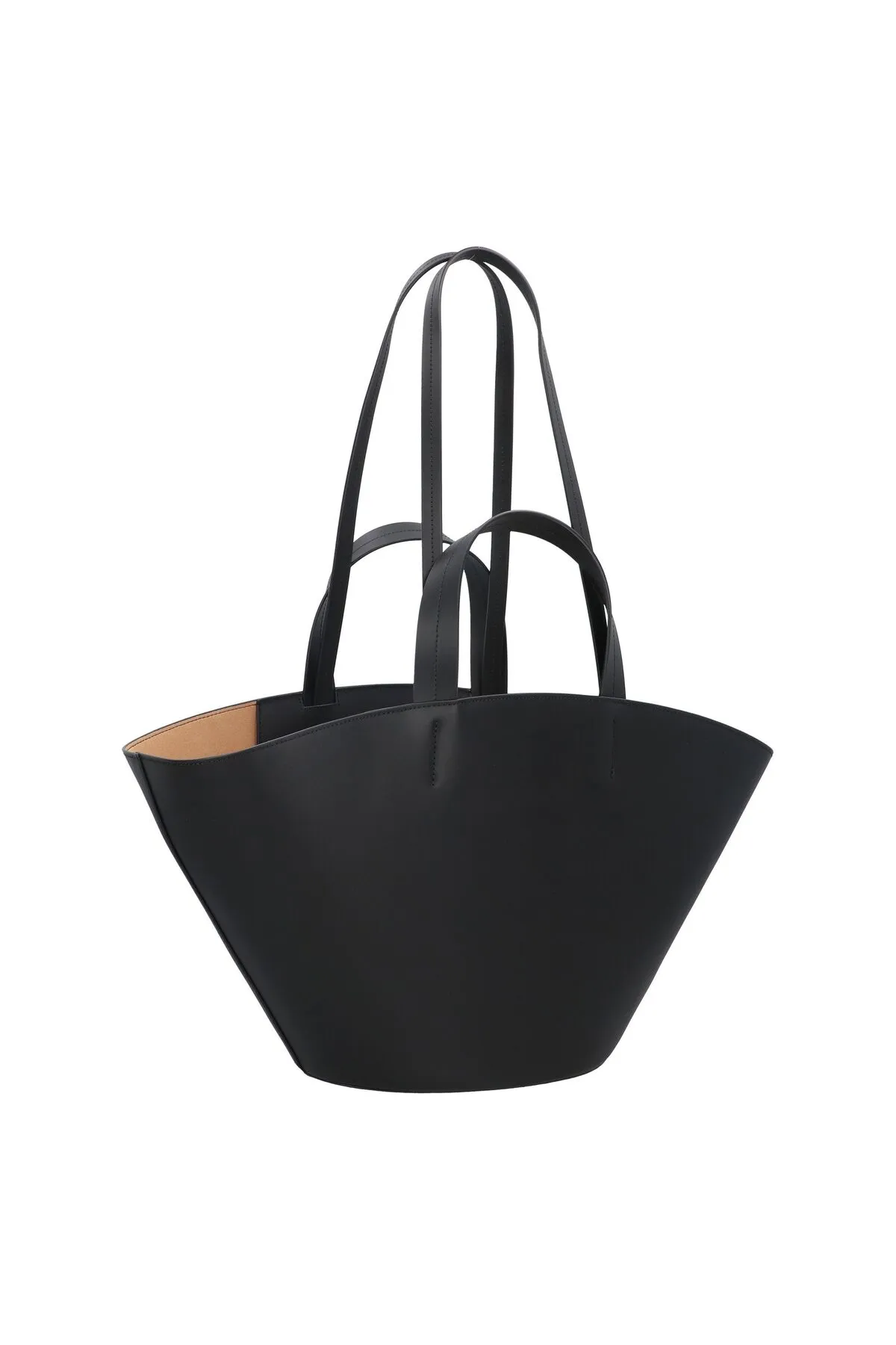 Patrizia Pepe  Minimal City Shopper Tasche Leder 52 cm