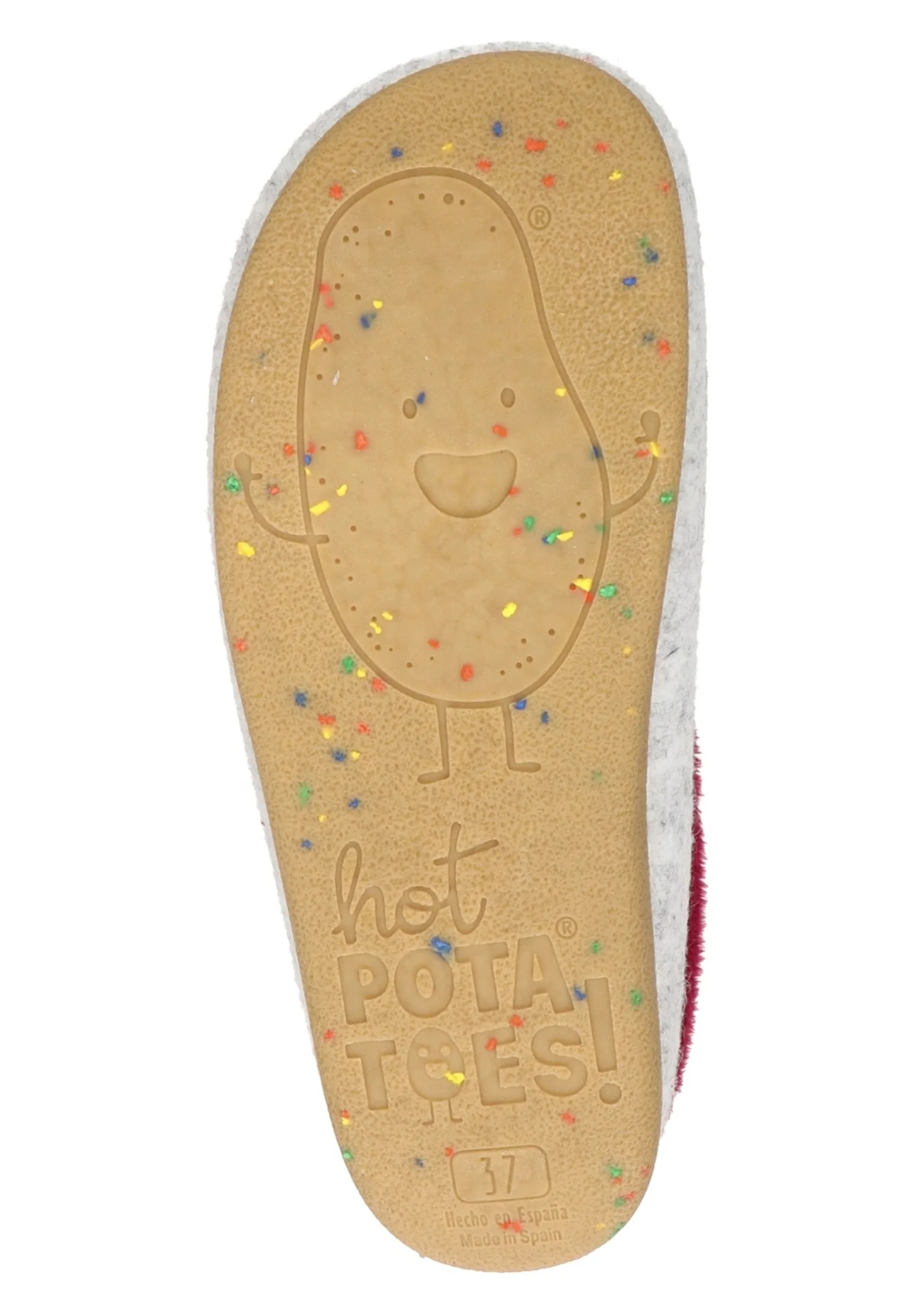 Zapatillas de patatas calientes