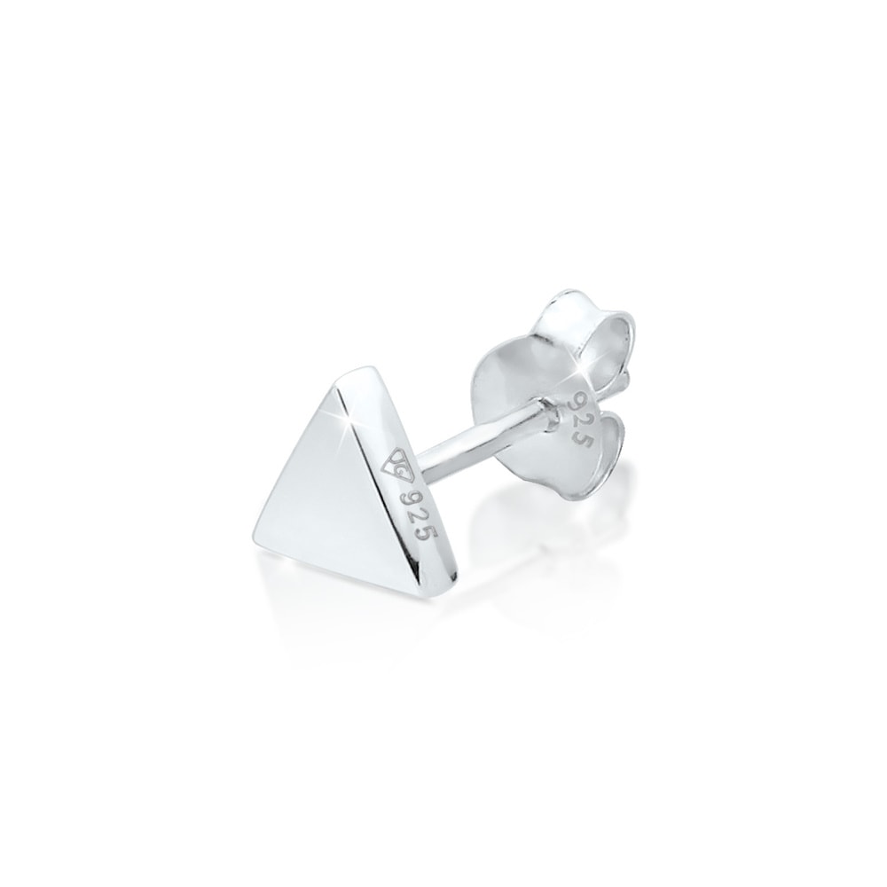 Elli Elli Boucles d'Oreilles Femmes clous d'oreilles pièce unique triangle géo tendanc Bijoux