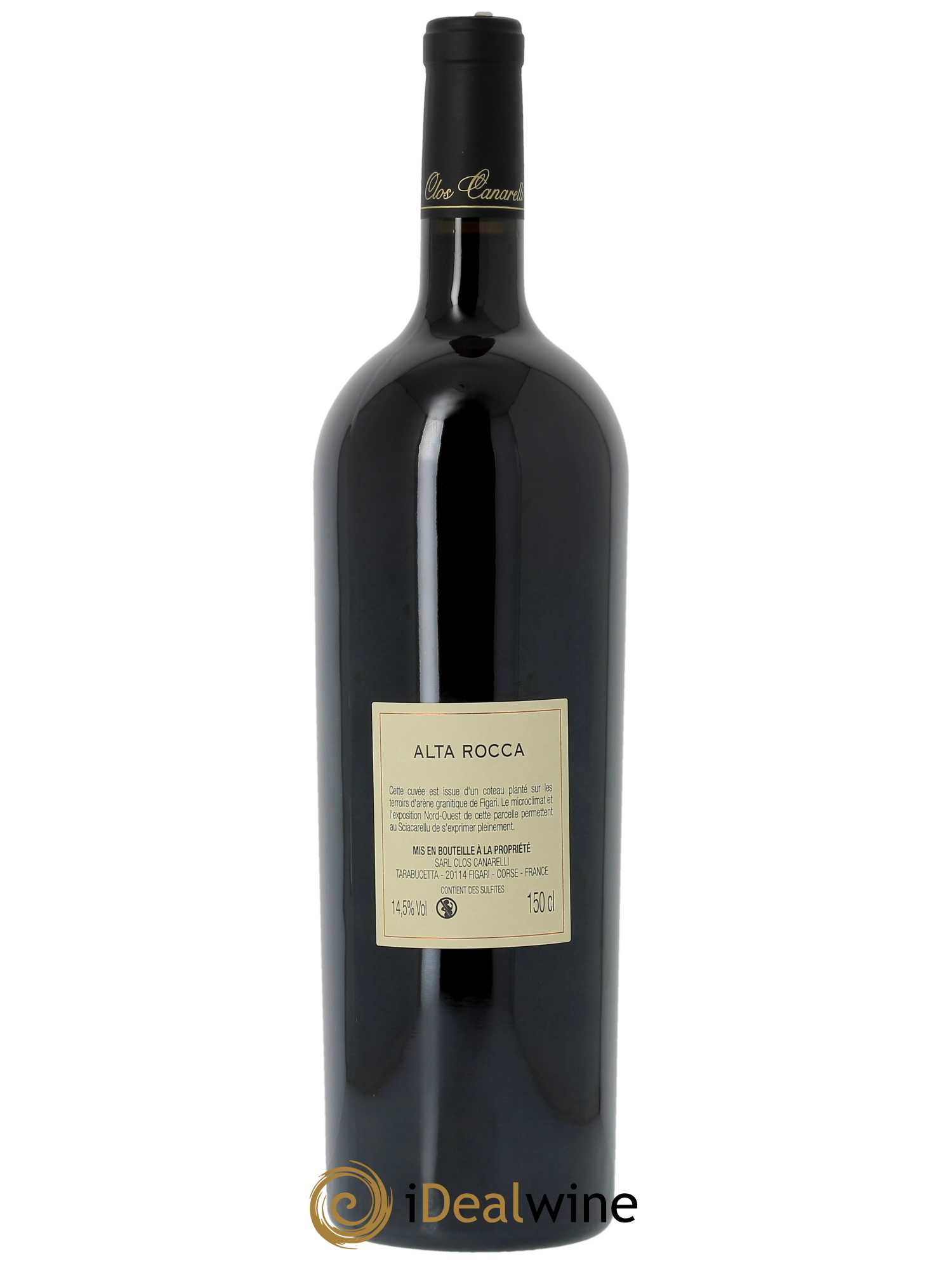 Vin de France Alta Rocca Clos Canarelli  2020 - Lot de 1 Magnum