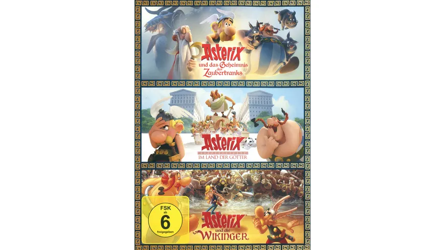 Asterix 3er-Box  [3 DVDs]