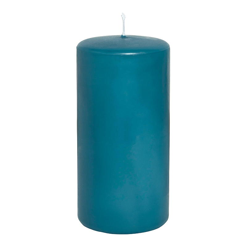 Vie Home Kubbelys 63 timer 6,8x14 cm parafin Blue Spruce