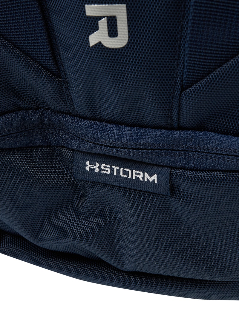 Rucksack mit Logo Modell 'Hustle 5.0' in marineblau