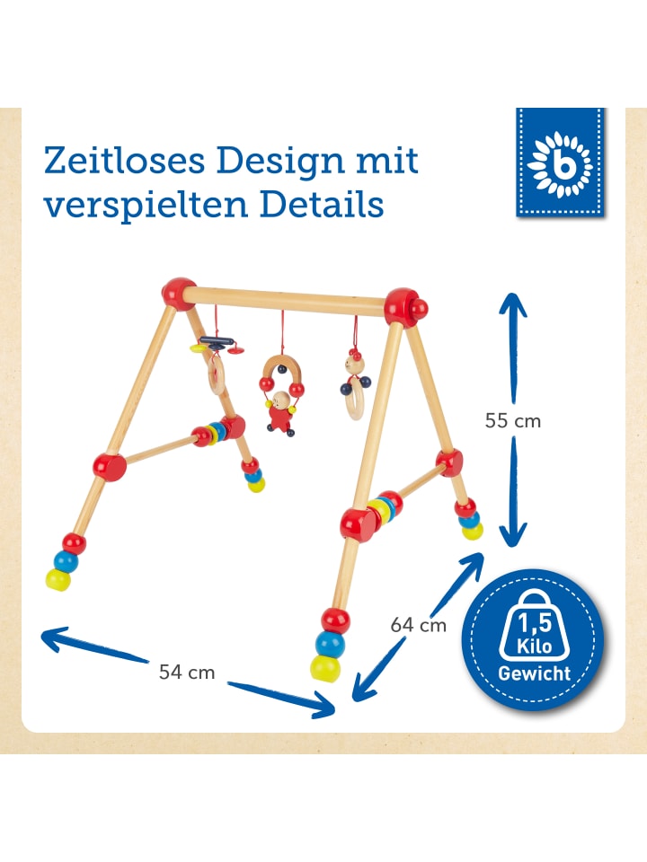 Bieco Spielwaren Spielbogen aus Holz in Mehrfarbig günstig kaufen onesize