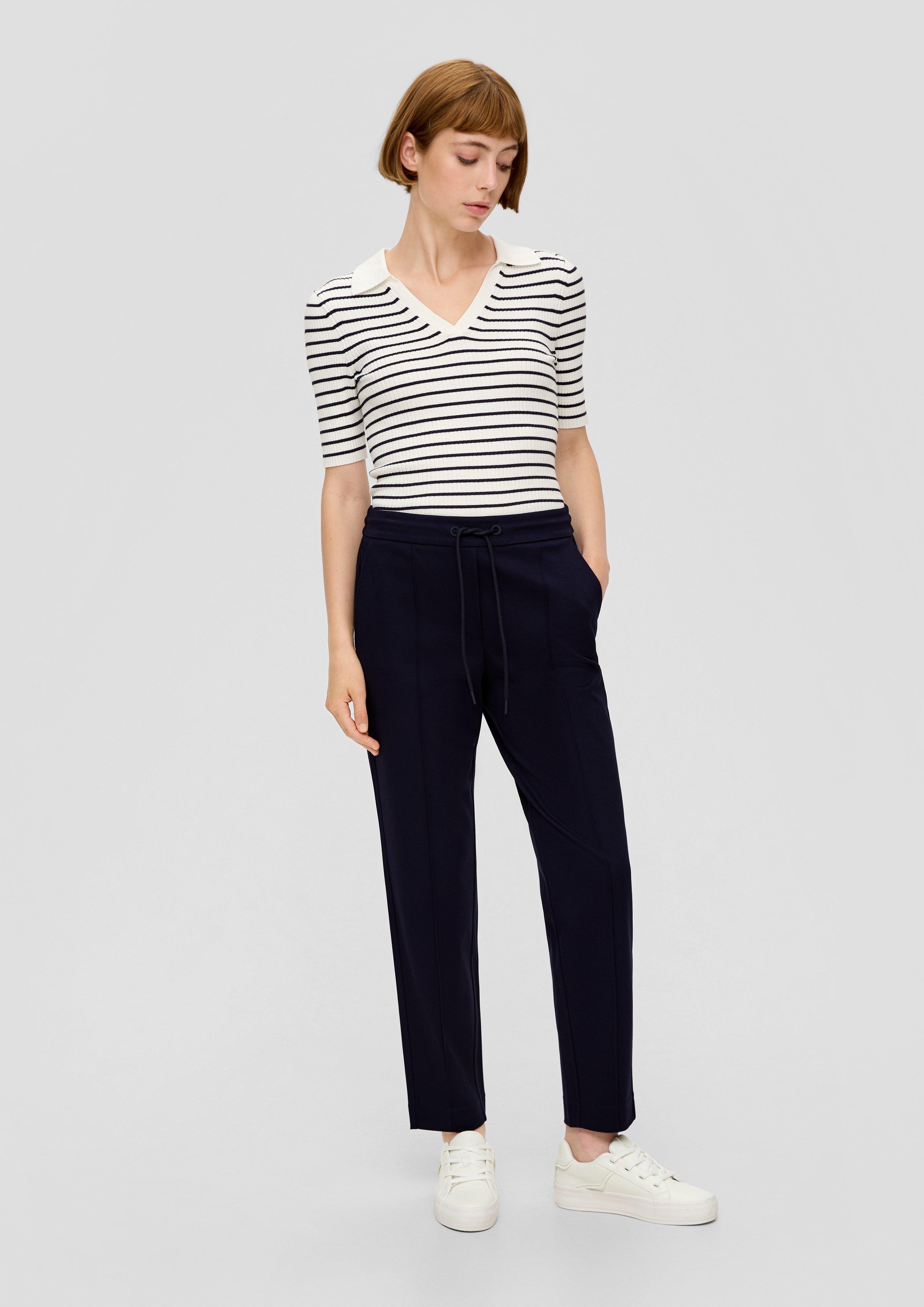 Relaxed: Twill-Joggpant aus Interlock-Jersey  2136567-5959