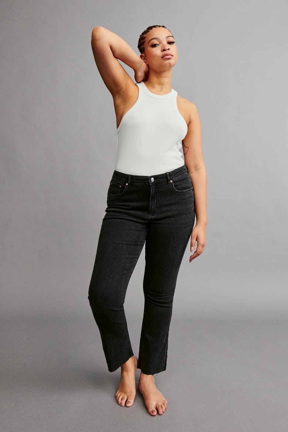 Kick flare jeans