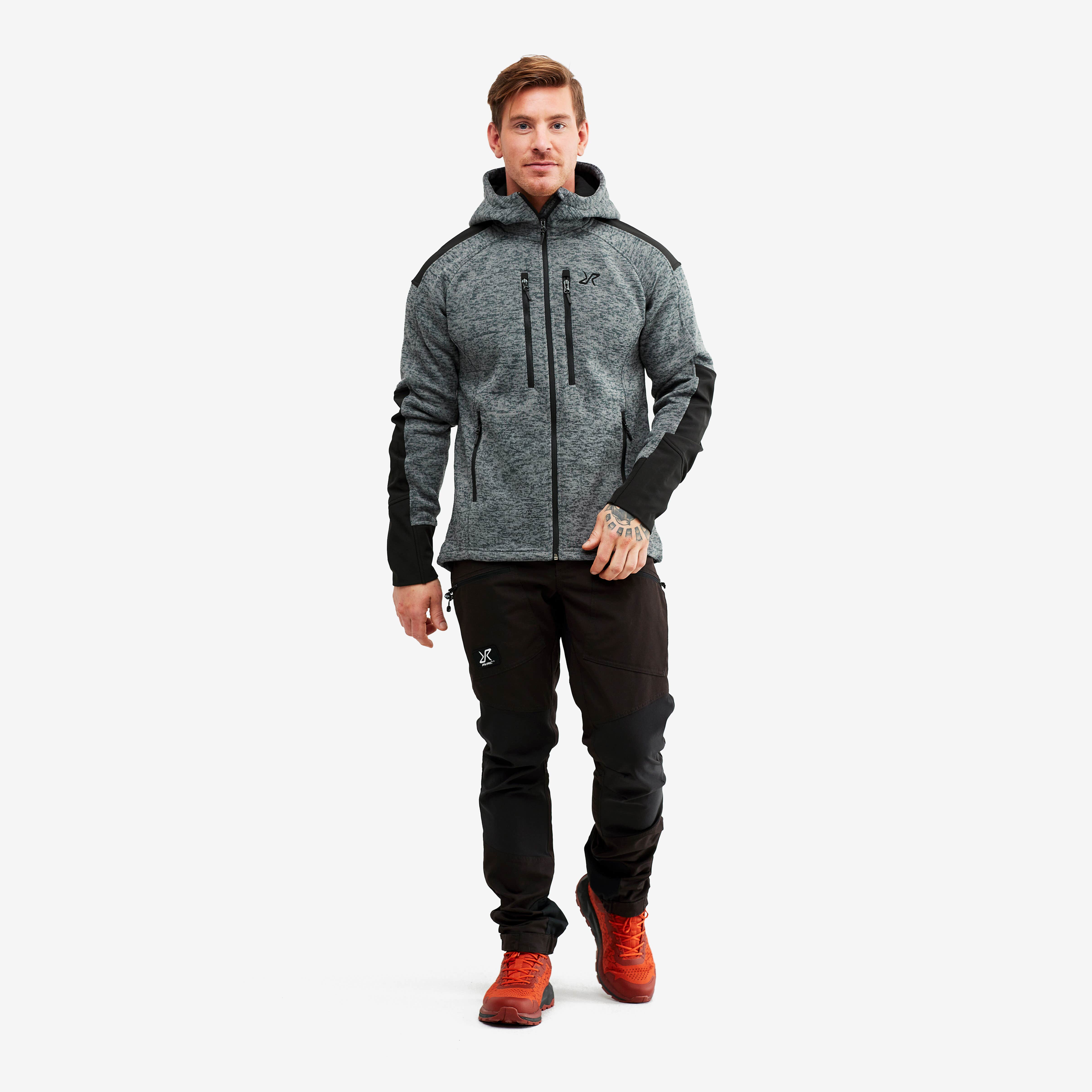 Tornado Hoodie Homme Anthracite