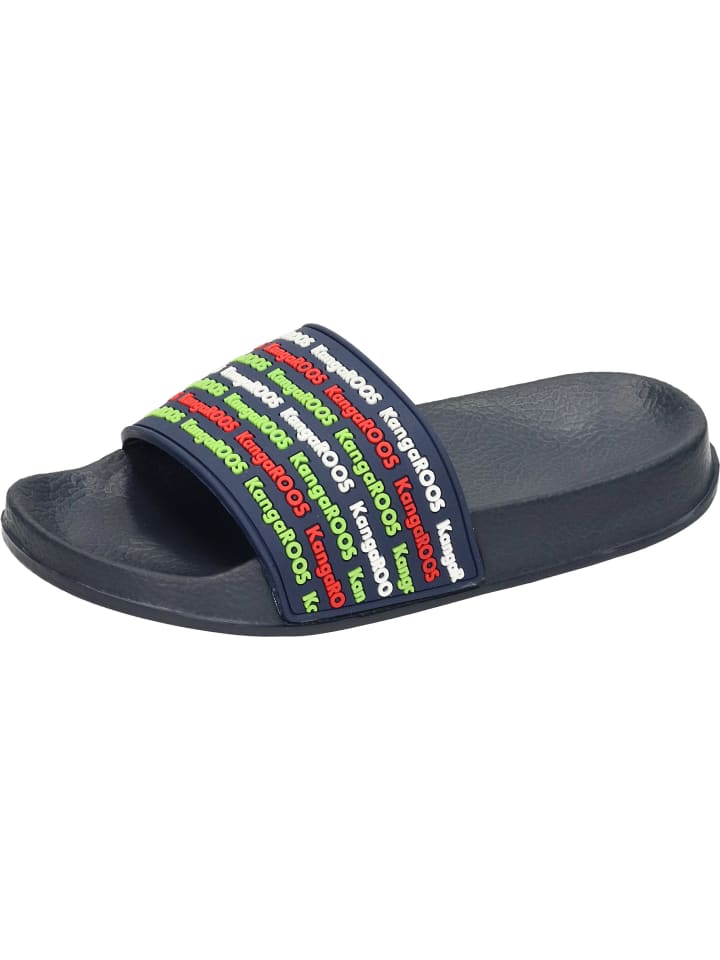 Kangaroos Badeschuhe in dk navy/lime günstig kaufen