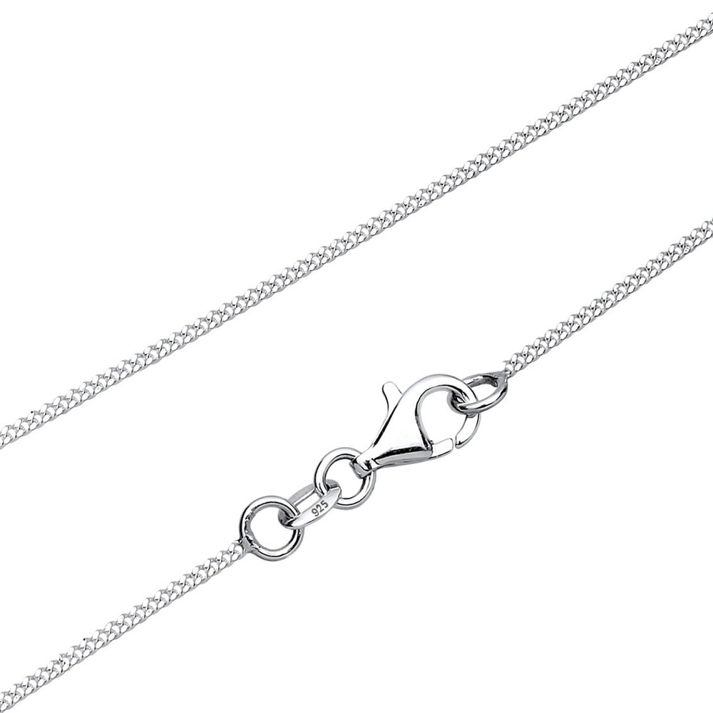 Elli Elli by Julie & Grace Collier Femme Solitaire Cristal de Argent, Collier matinée, collier