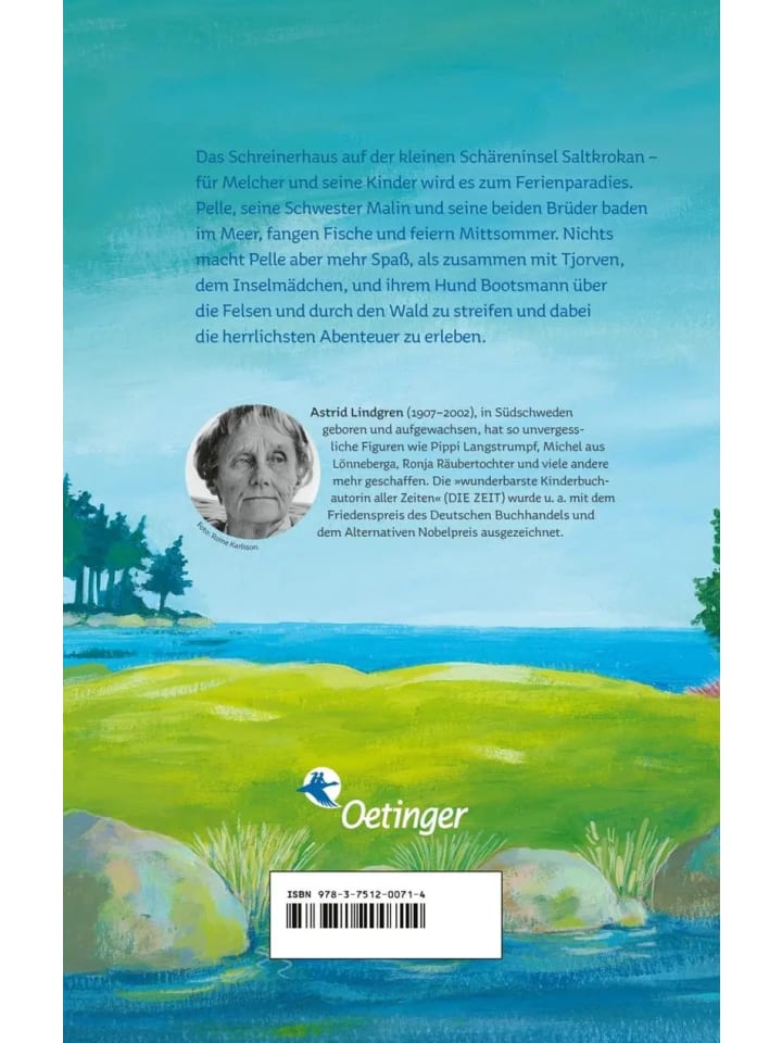 Oetinger Verlag Ferien auf Saltkrokan | Sommerlich-hyggeliger Kinderbuch-Klassiker ab 9 Jahren günstig kaufen onesize
