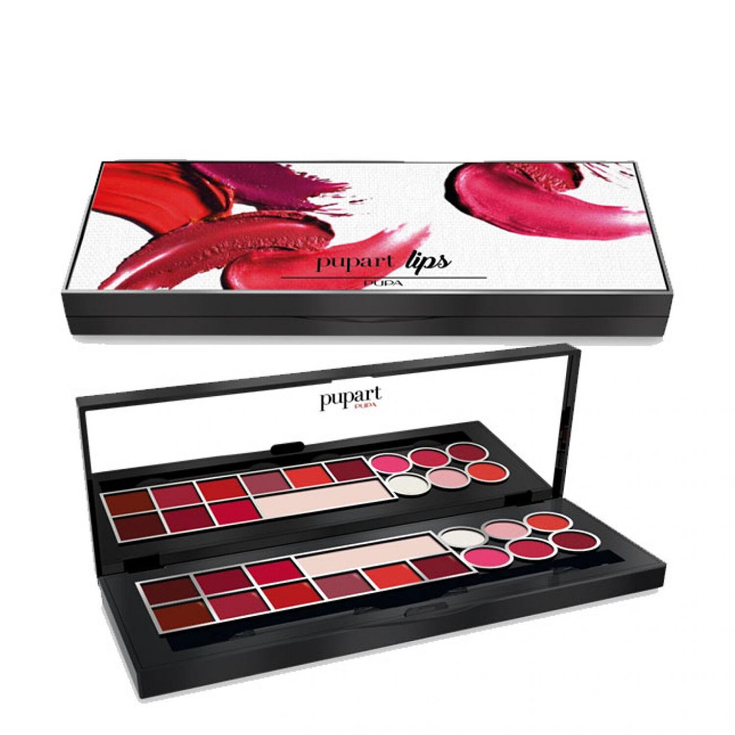 Pupa Pupart Lips S Palette Maquillage Lèvres - Rouge Passion