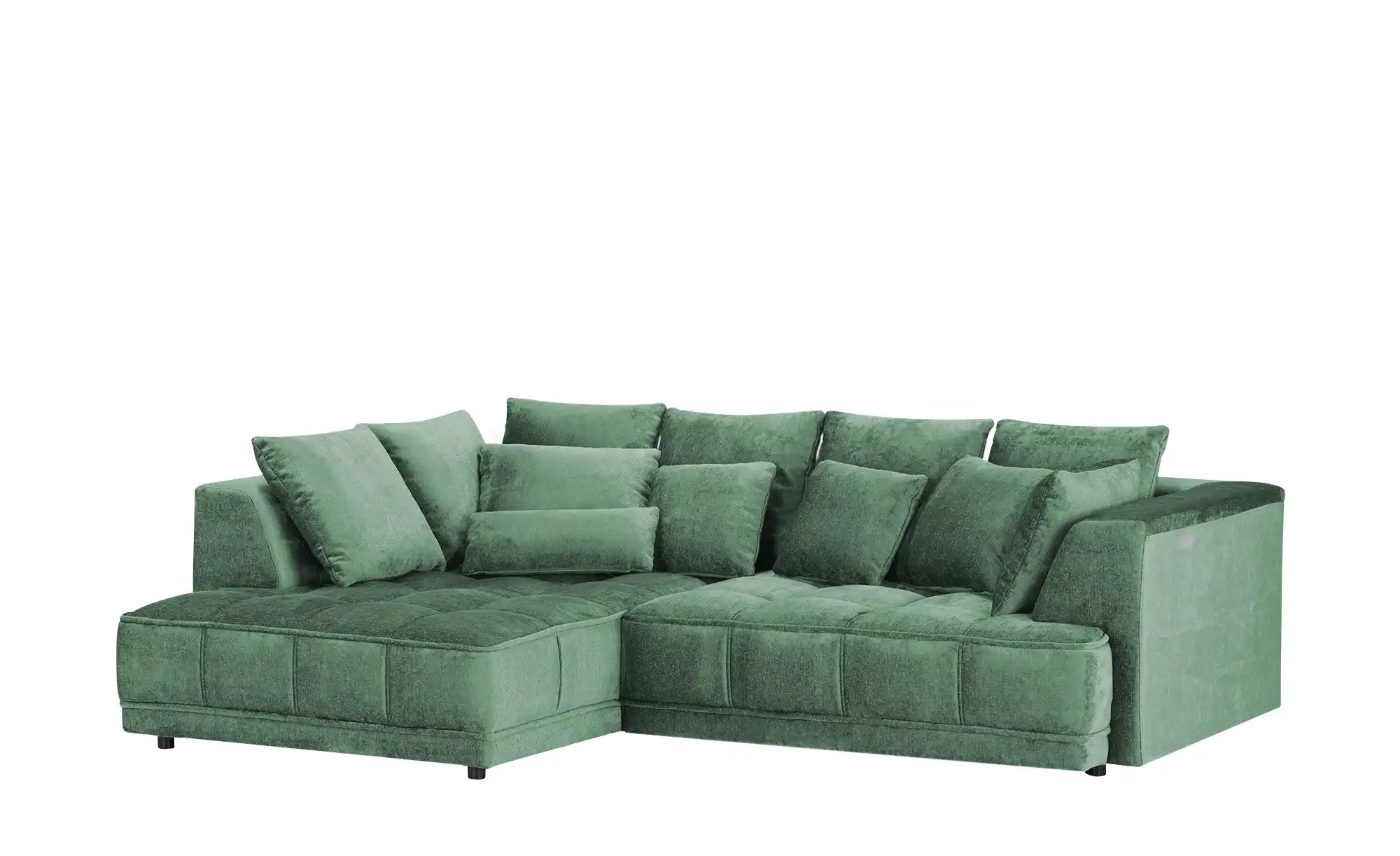 Twist Ecksofa aus Samt Tiga