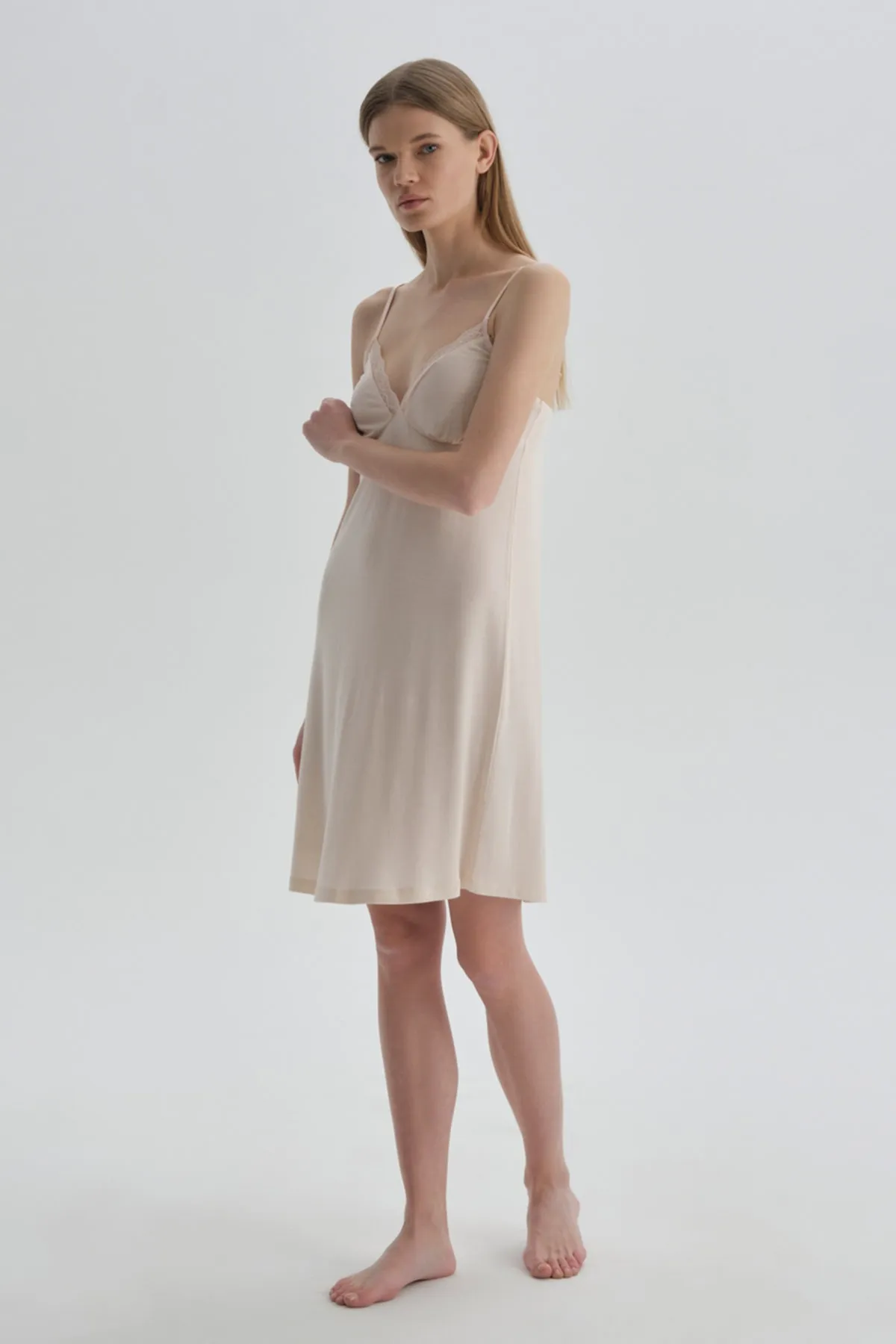 Dagi  Nachthemd - Rosa - Basic