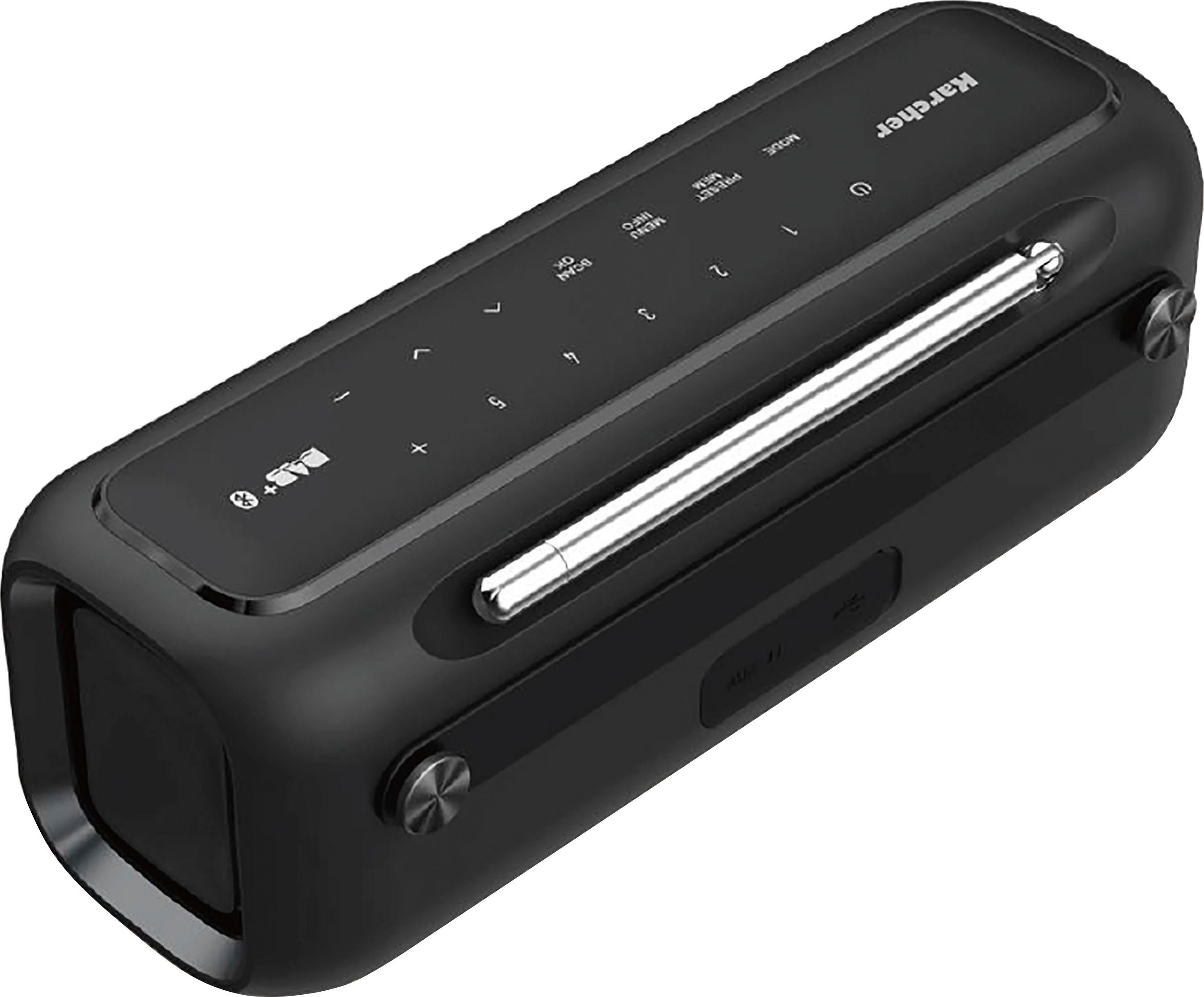 Karcher DAB Go Bluetooth Lautsprecher Digitalradio (DAB) (Digitalradio (DAB), UKW mit RDS, 5 W)