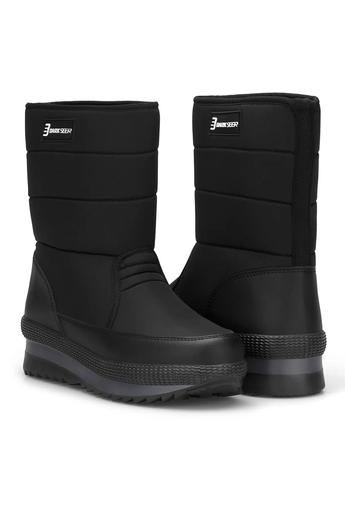 DARK SEER  Schwarze Damenstiefel