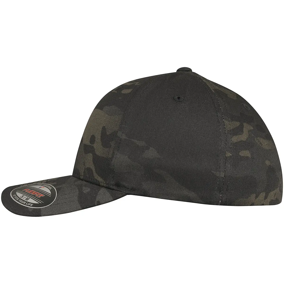Flexfit Cap black multicam