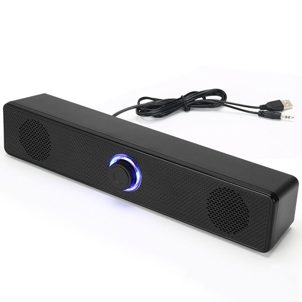 JedBesetzt Soundbox-Computer,Intelligente Rauschunterdrückung Soundbar