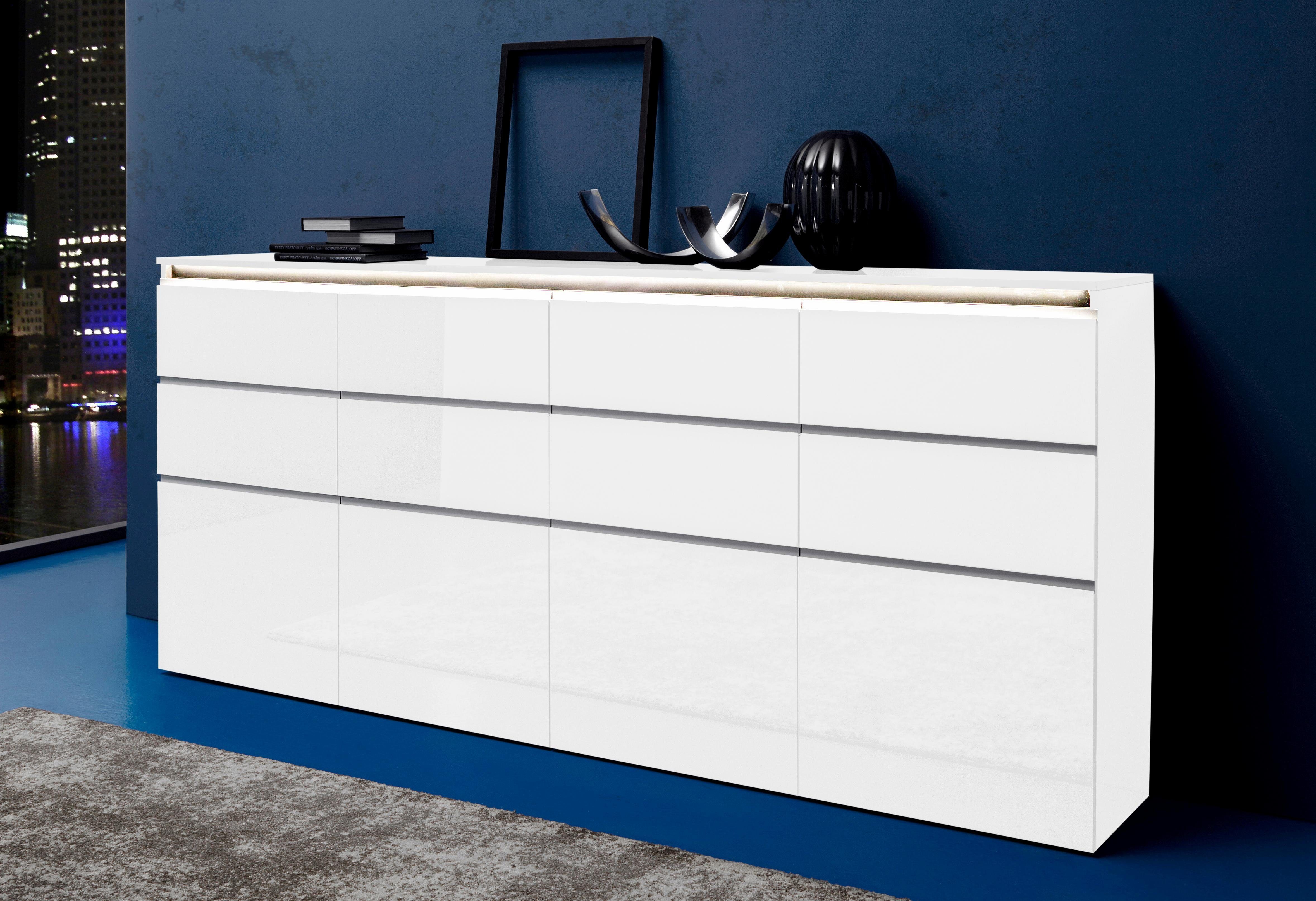 Tecnos Highboard Magic, Breite 240 cm, ohne Beleuchtung
