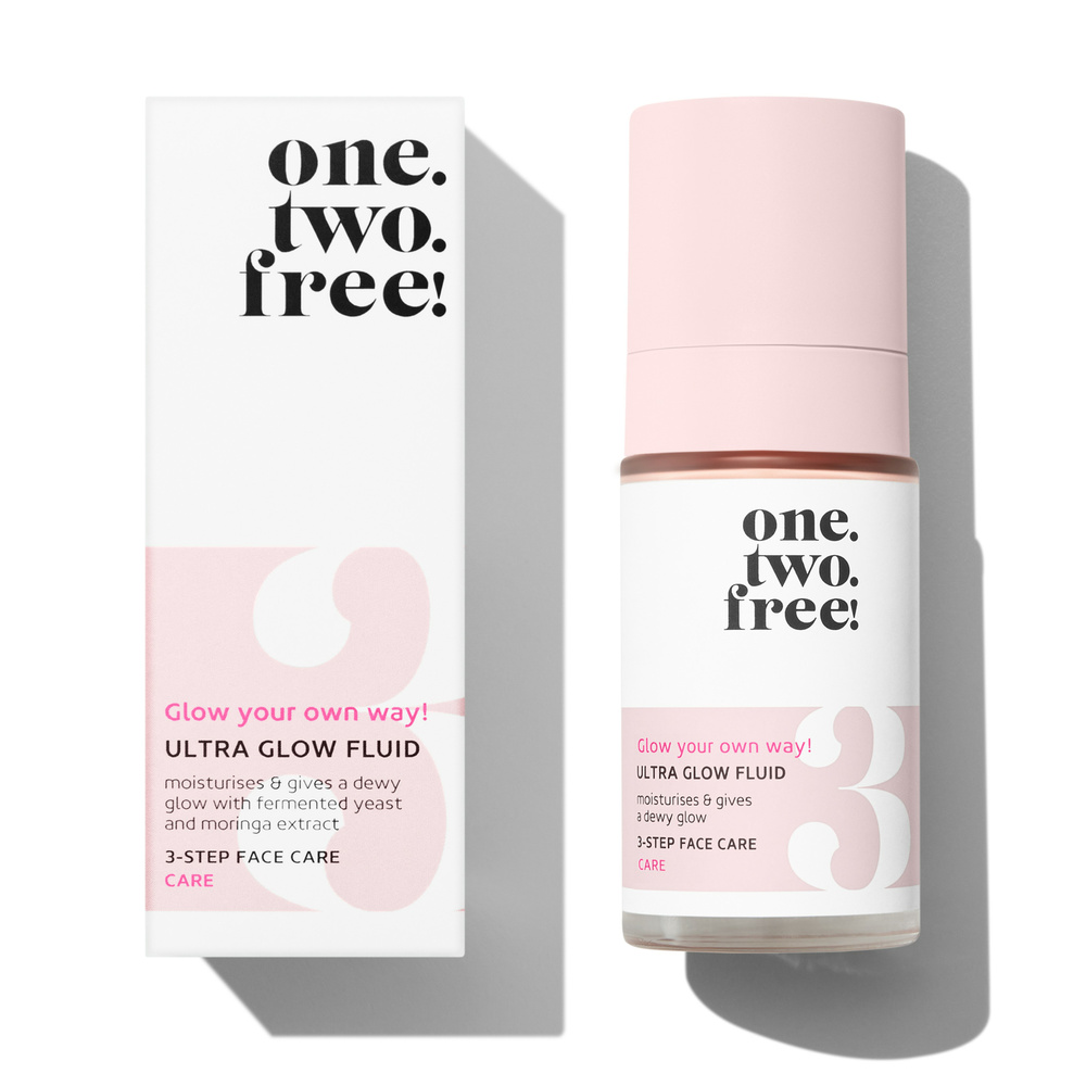 one.two.free! Ultra Glow Fluid Fluide Eclat