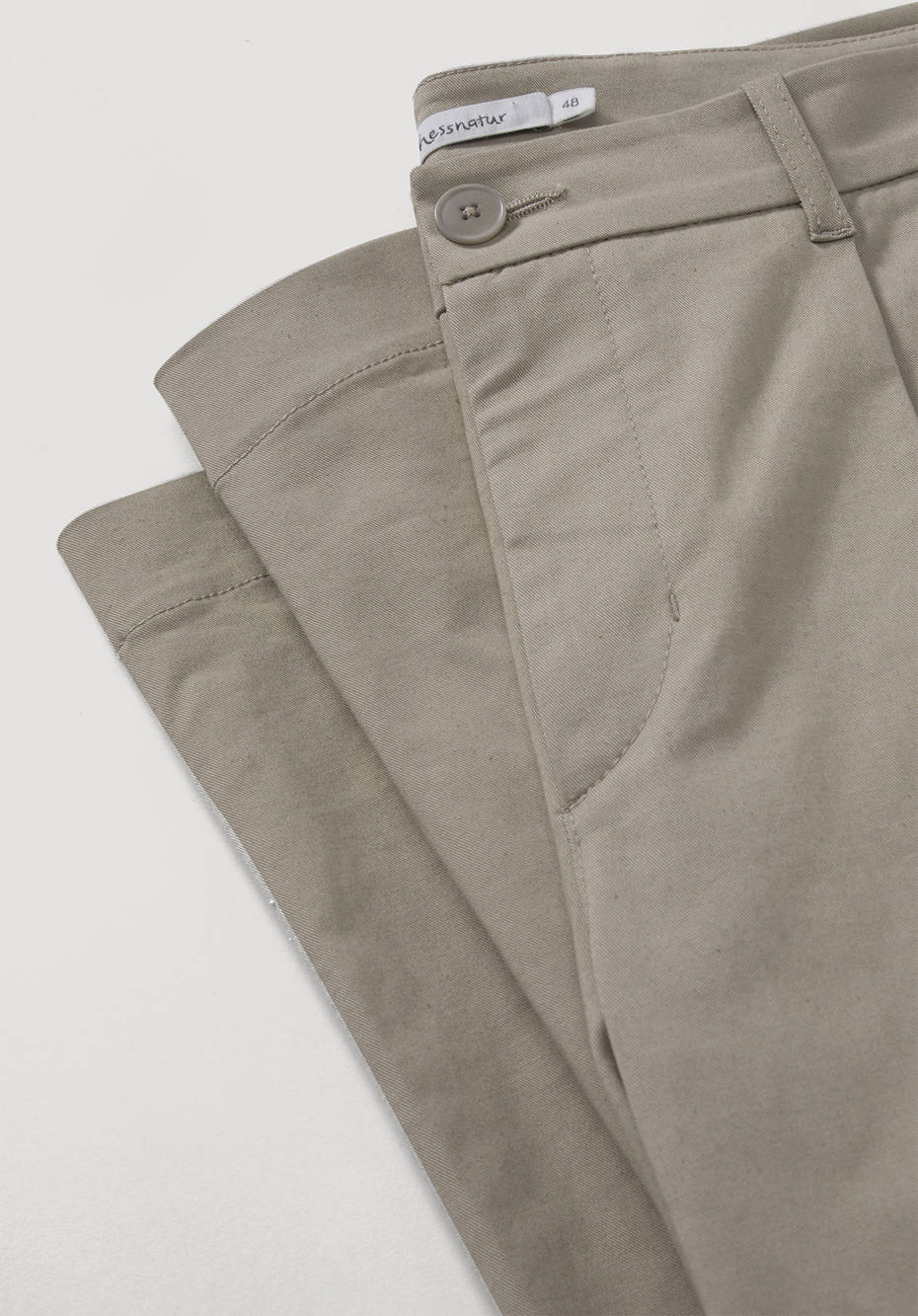 Hose Relaxed Fit aus Bio-Baumwolle mit Hanf