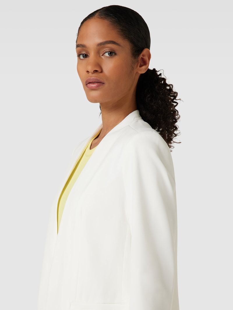 Blazer mit Leistentaschen Modell 'KREMA' in offwhite