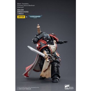 Warhammer 40k Actionfigur: Black Templars Primaris Sword Brethren Eberwulf