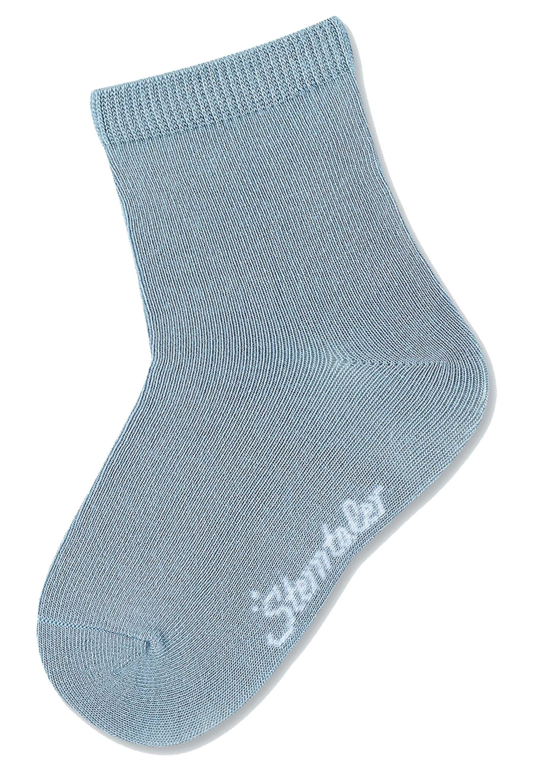 Socken 3er-Pack uni Bambus, verschiedene Farben
