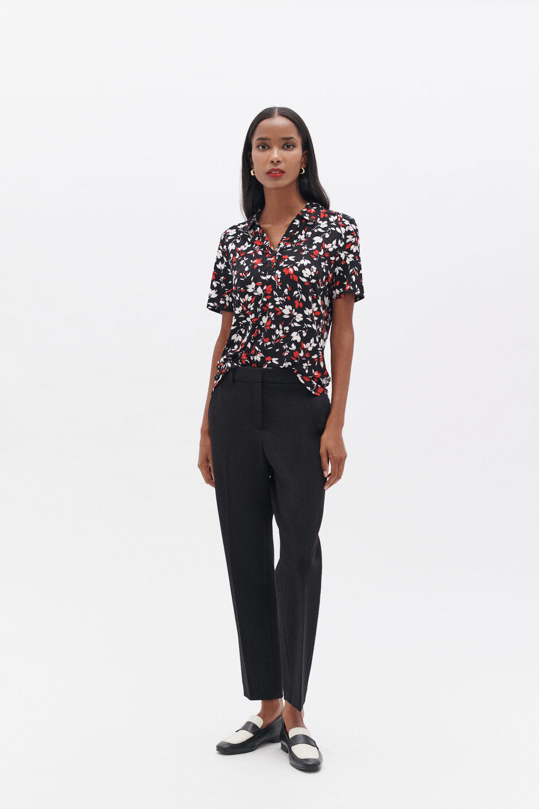 Pantalon psidiko6 noir femme