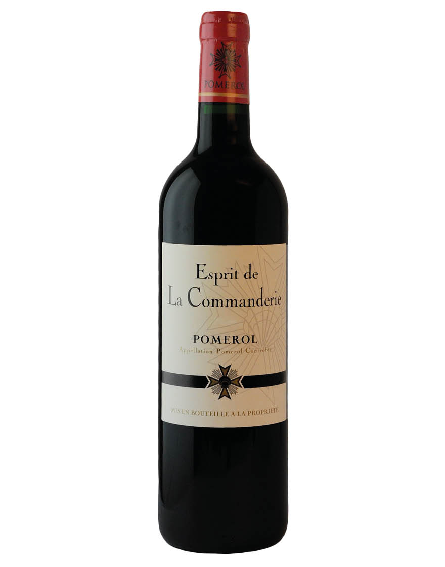 Pomerol AOC Esprit de la Commanderie 2017 Château La Commanderie 0,75 ℓ