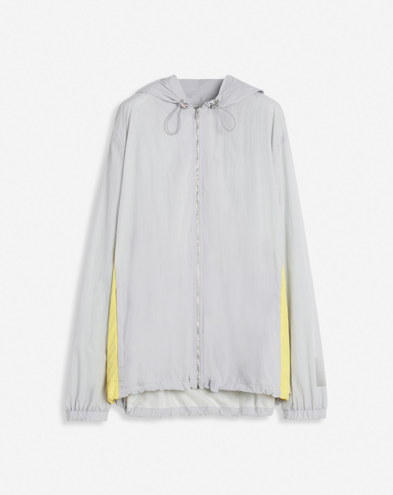 HOODIE ZIPPÉ À BANDES CONTRASTÉES LANVIN X FUTURE