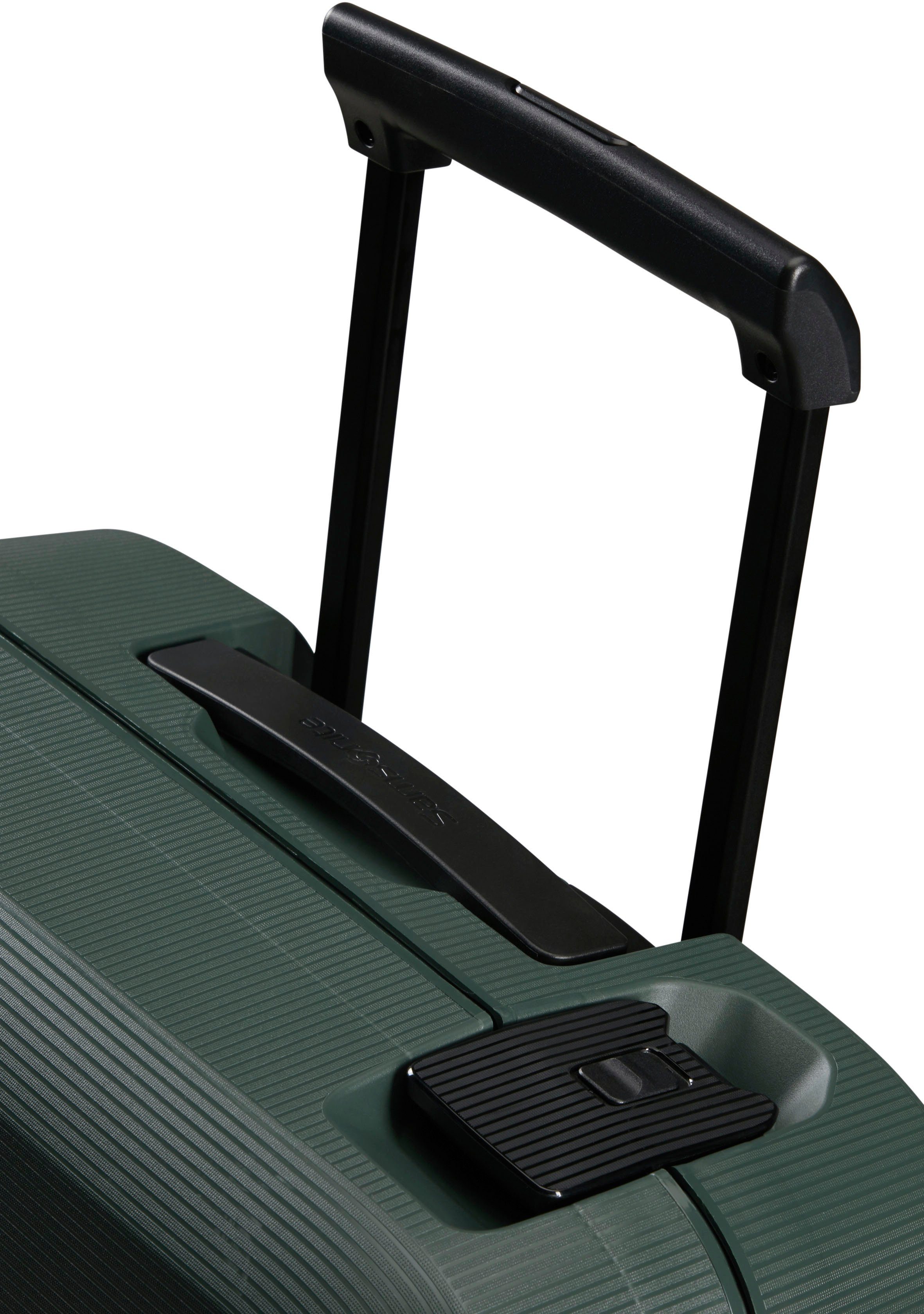 Samsonite Hartschalen-Trolley Magnum Eco forest green, 55 cm, 4 Rollen, aus recyceltem Material; Made in Europe