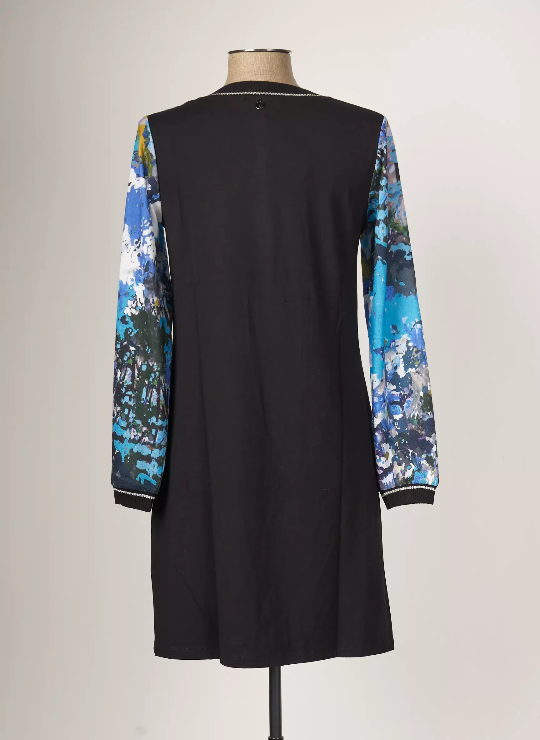 Maloka Robes Mi Longues Femme couleur bleu