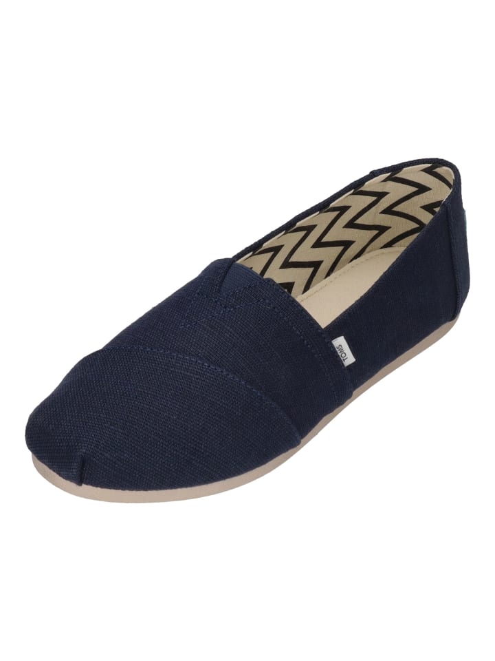 TOMS Espadrilles ALPARGATA in blau günstig kaufen 38,5