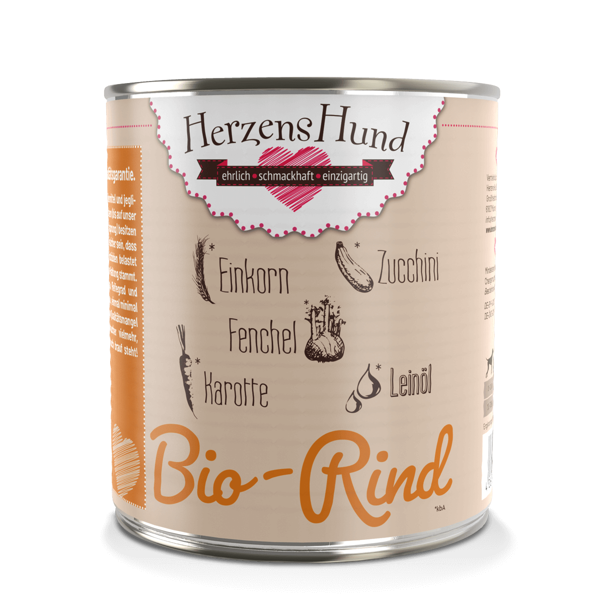 HerzensHund Hundenassfutter HerzensHund Adult 6x800g